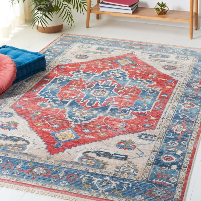 SAFAVIEH Vintage Boho Persian Harika Oriental Polyester Rug with