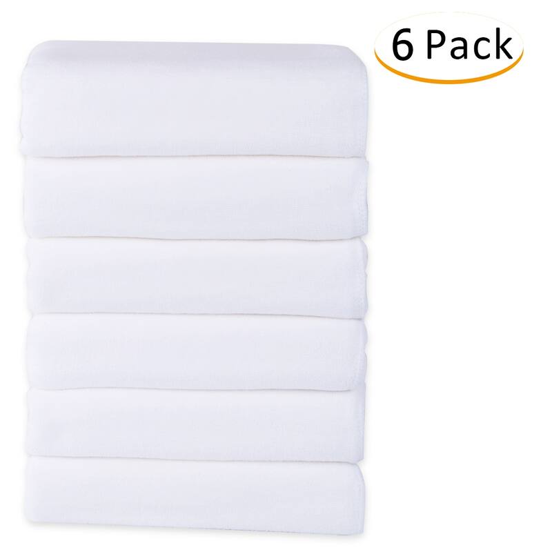 Superior 6-Piece Towel Set Bath Towel 27" x 55" Fast Drying - 27"x55"
