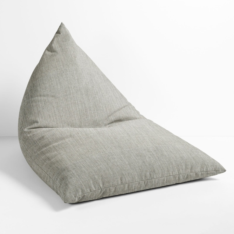 Sorra Home Sunbrella Outdoor Bean Lounger - 54 in W x 38 in W x 21 in H