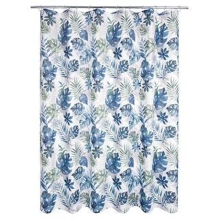 Blue Blossom Shower Curtain NCU0NTV964