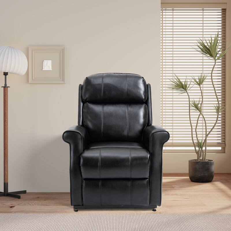 GZMR Faux Leather Elderly Power Lift Recliner Chair