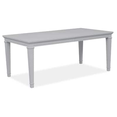 Magnussen Home Charleston Harbor Gray Extendable Rectangular Dining Table - 38''W x 72''D x 30''H
