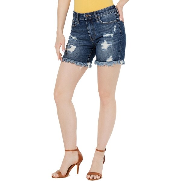 guess jean shorts womens
