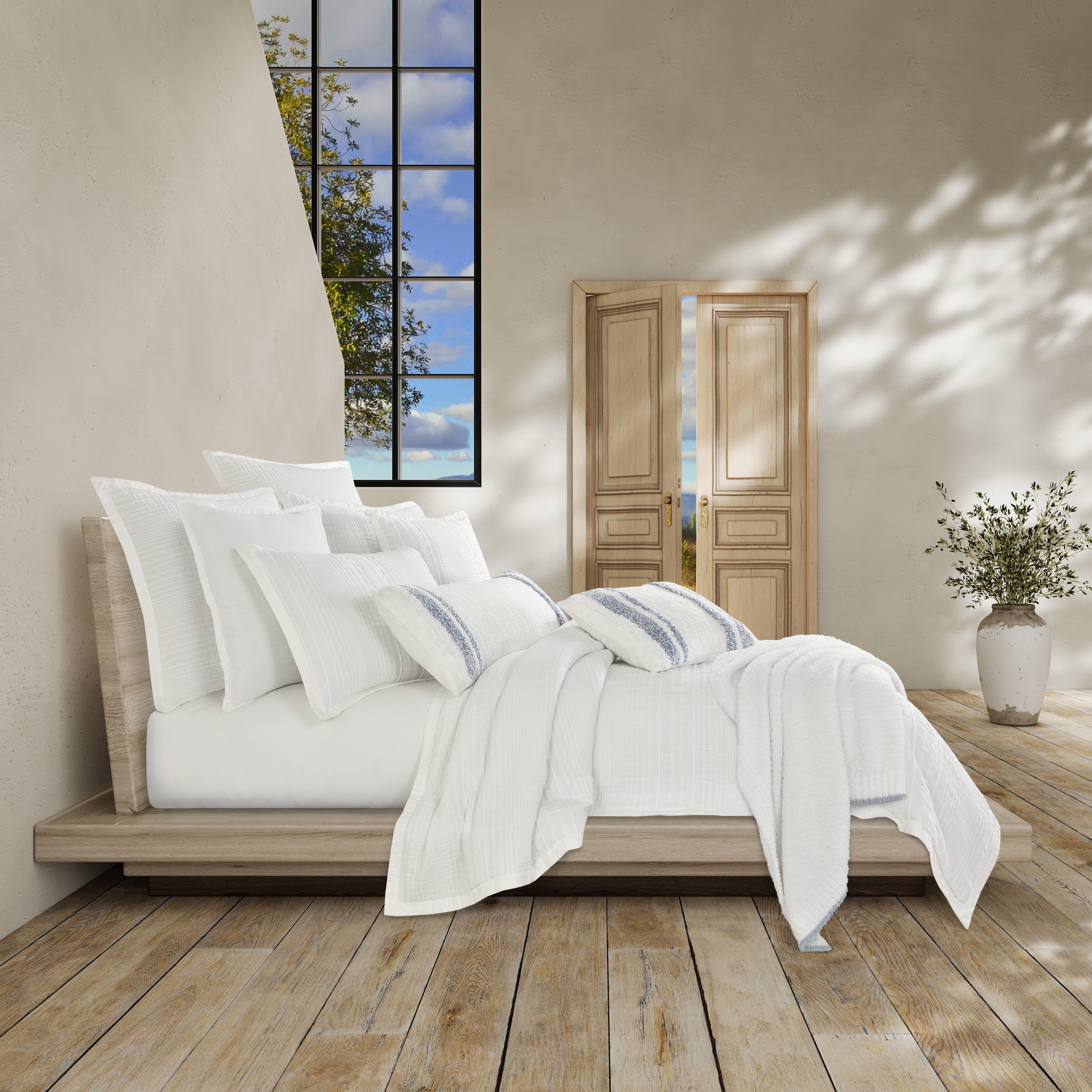 Zima 20 X 36 Lumbar King Pillow Sham with Woven Herringbone Pattern Beige Bed Bath Beyond 37480743