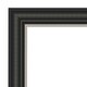 Ballroom Black Silver Framed Natural Corkboard Bulletin Board - Bed ...