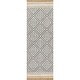 preview thumbnail 11 of 9, Nuloom Laura Bohemian Trellis Wool and Jute Area Rug