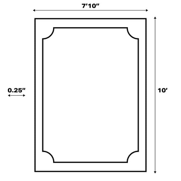 dimension image slide 17 of 33, JONATHAN Y Aarhus Minimalist Angle Geometric Ivory/Cream Area Rug