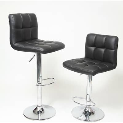 Swivel Adjustable Hydraulic Bar Stool,Set of 2