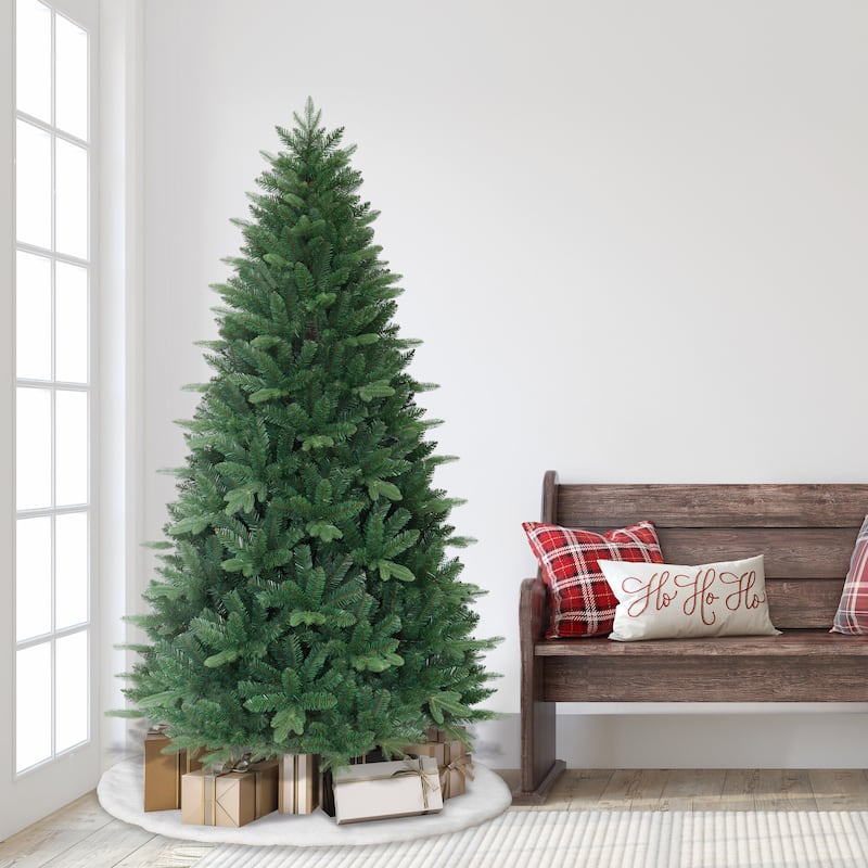 Puleo International 6.5 ft. Oregon Spruce Artificial Christmas Tree