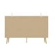 preview thumbnail 30 of 28, Modern 6-Drawer Dresser with Gold Legs and Handles, 47.2" Wide Mid-Century Bedroom Dresser Chest