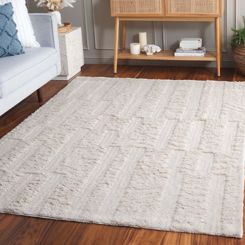 SAFAVIEH Handmade Vermont Nicola Transitional Wool Rug