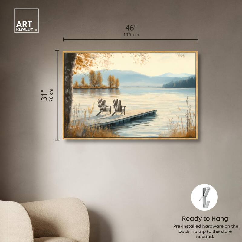 Lake of Dreams Canvas by Art Remedy