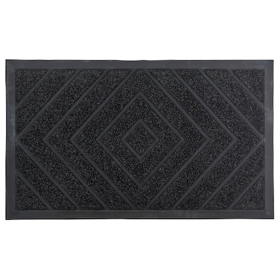 Superio Non-Slip Doormat for Entry, 18" x 30", Waterproof, Mat