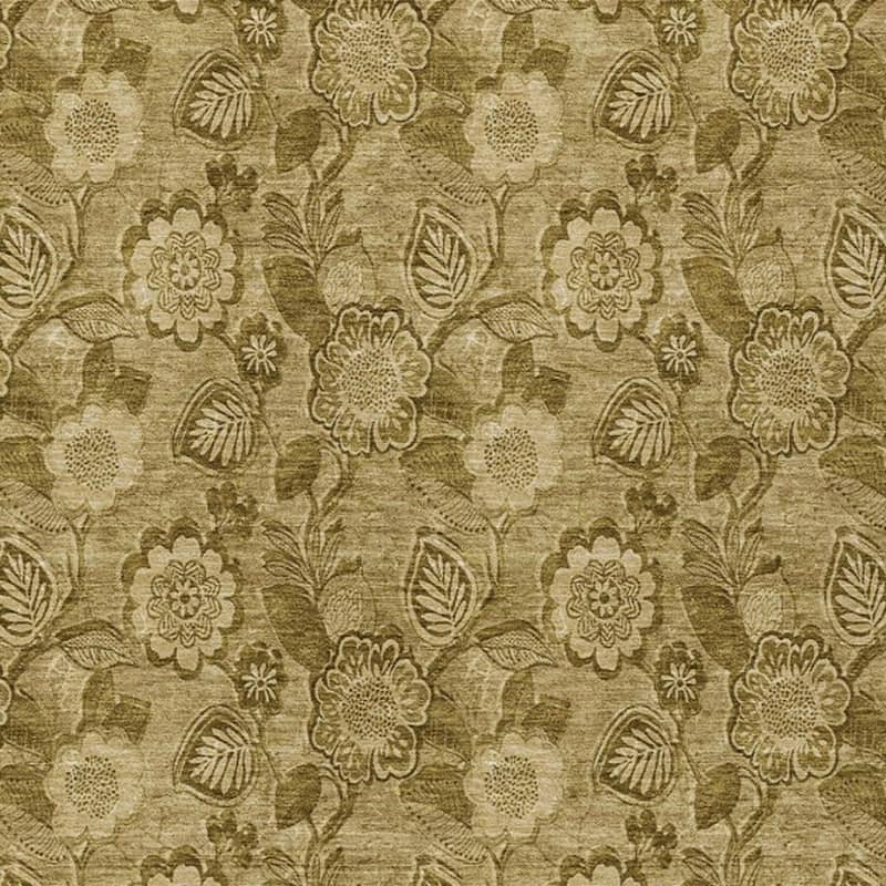 HomeRoots Floral Transitional Rectangle Outdoor Rug