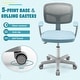 preview thumbnail 32 of 48, Costway Auto Lock Kids Mesh Chair with Armrests Height Adjustable - 21.5''x 20''x 31.5''-36''