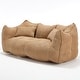 preview thumbnail 76 of 98, Modern Cute Chenille Upholstered Loveseat with High Resilience Foam
