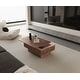preview thumbnail 89 of 160, Modern Solid Wood Veneered Round/Oval/Rectangular Coffee Tea Table with Storage.