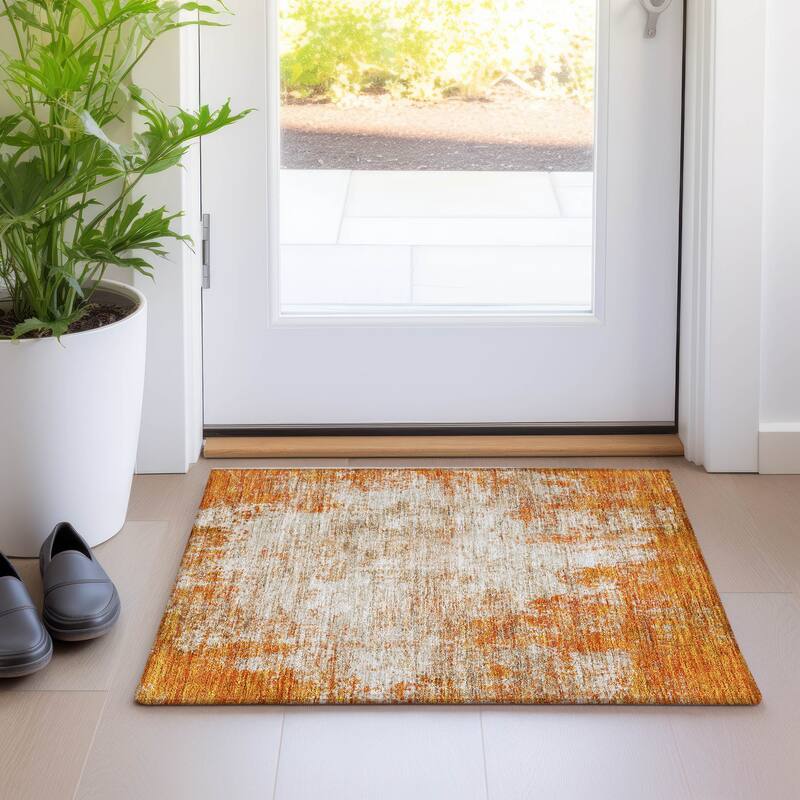 Machine Washable Indoor/ Outdoor Chantille Rug