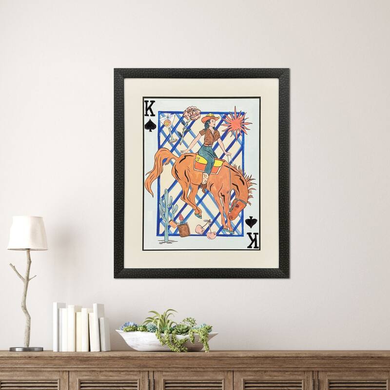 Paragon Range Rider III Framed Art - Wood
