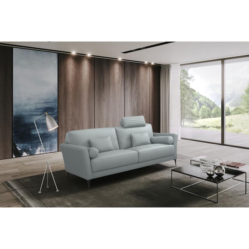 Cassis Loveseat with Metal Leg - Watery