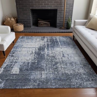 Premium Washable Super Soft Abstract Ombre Mayfield Rug