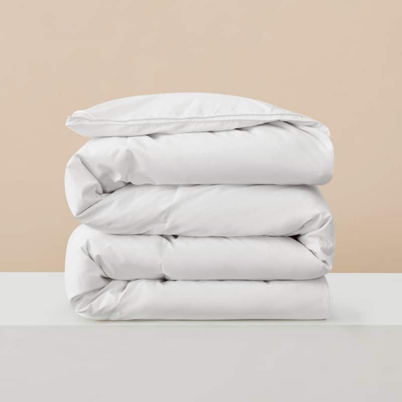 All-season Medium Warmth Luxury Goose Down Blend Duvet Insert Comforter