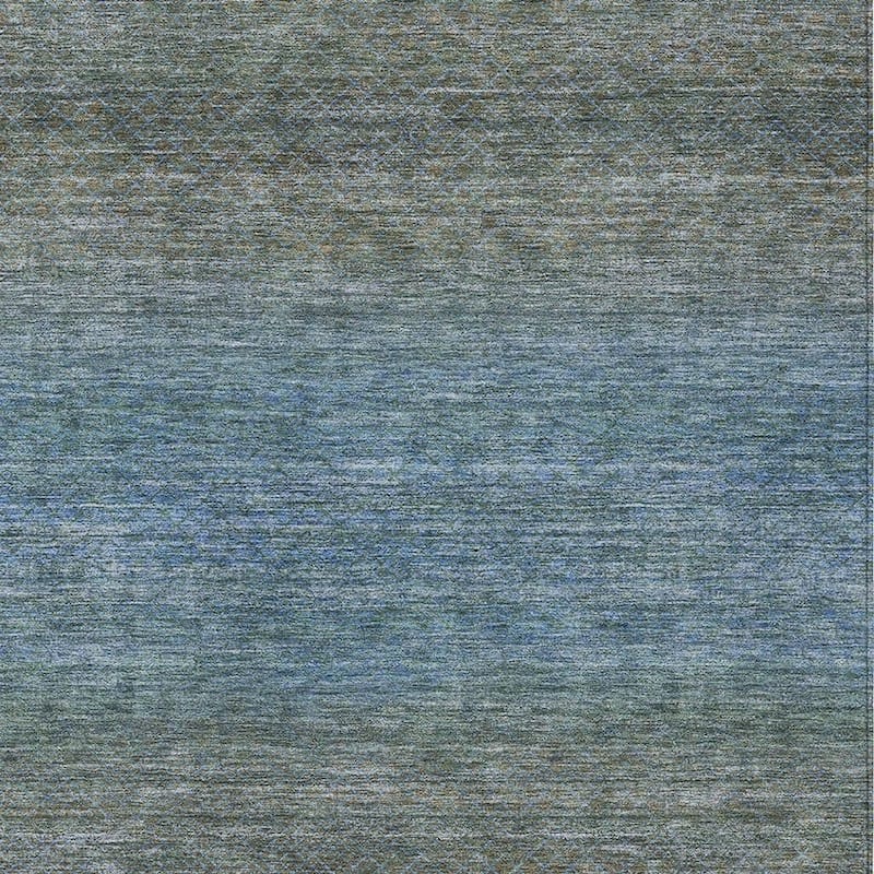HomeRoots Geometric Transitional Rectangle Outdoor Rug