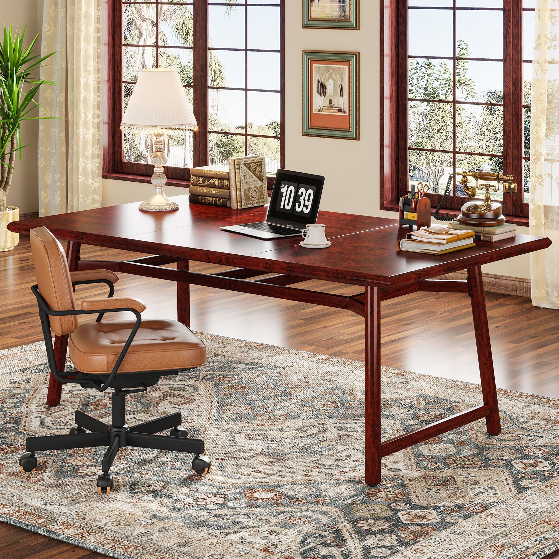 Wide online writing desk