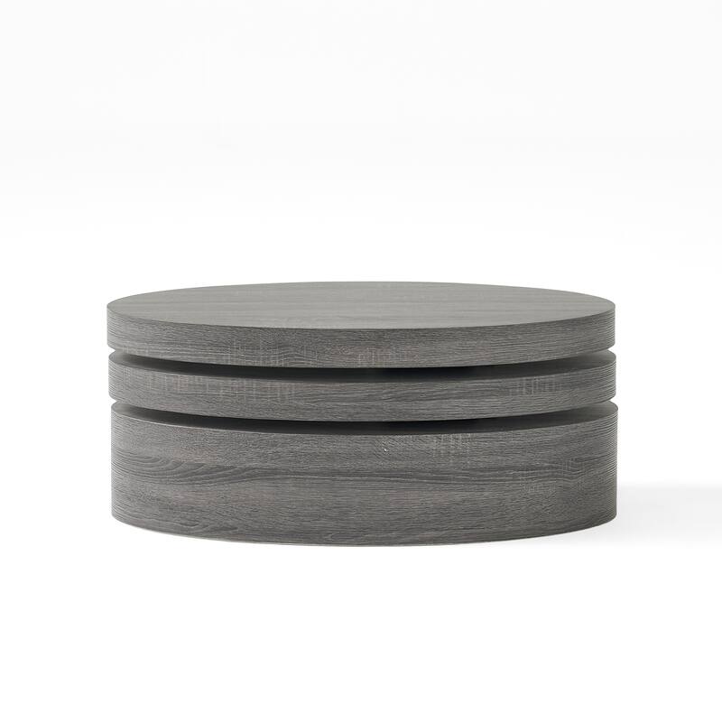 Rotating coffee table-Matte
