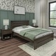 preview thumbnail 21 of 24, Max and Lily Farmhouse Queen Panel Bed Barnwood Brown