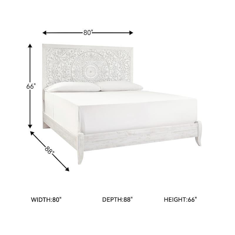 Paxberry King Panel Bed