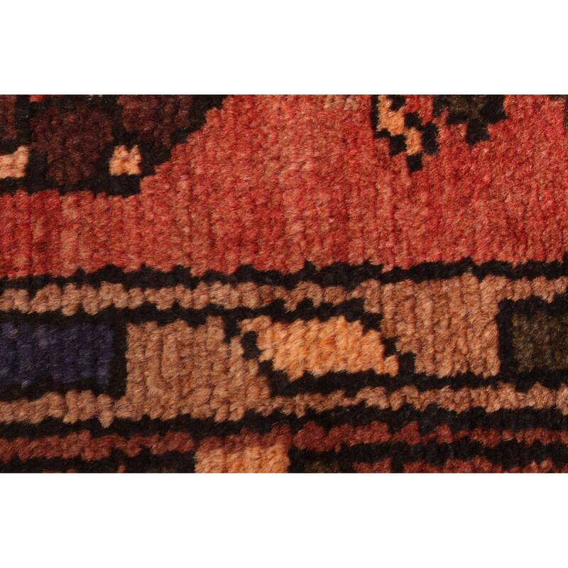 ECARPETGALLERY Hand-knotted Andelz Red Wool Rug - 3'7 x 7'1