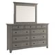 preview thumbnail 32 of 32, Ediline 9-Drawer Wood Modular Storage Dresser and Mirror by iNSPIRE Q Classic