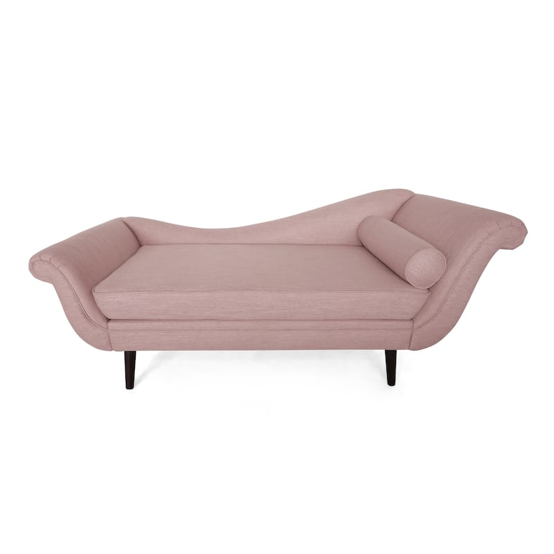 Calvert Upholstered Chaise Lounge by Christopher Knight Home