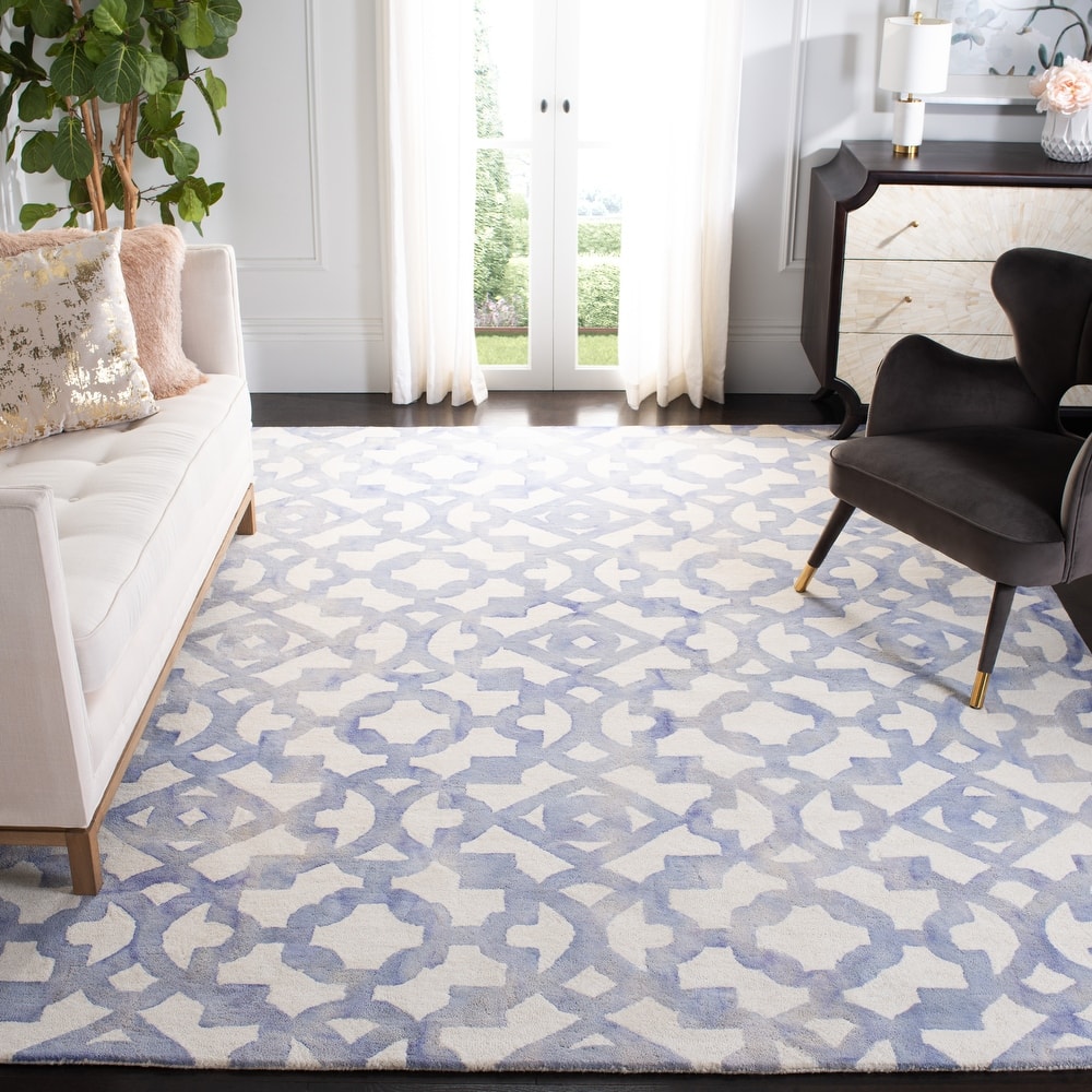 SAFAVIEH Handmade Dip Dye Tjake Watercolor Vintage Boho Wool