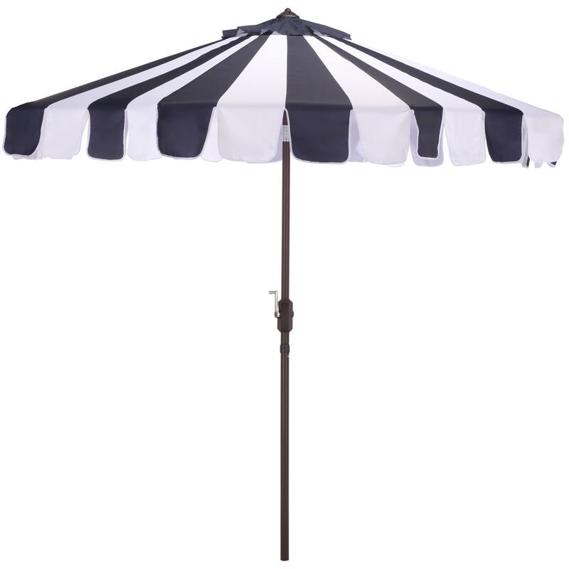 SAFAVIEH Outdoor Living Meze 9ft Crank Umbrella