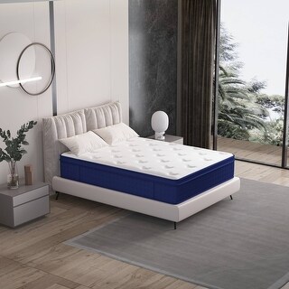 14 Inch Medium Firm Pocket Spring Gel Memory Foam Hybrid Mattress
