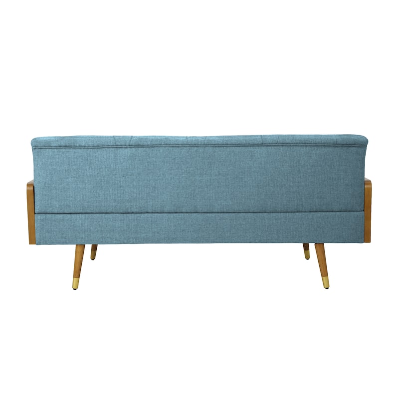 Jalon Tufted Fabric Sofa by Christopher Knight Home