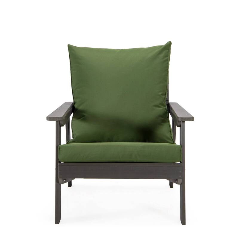 Alpine Modern Outdoor Upholstered Accent Chair - Lounge Armchair with Removable Cushions for Living Room