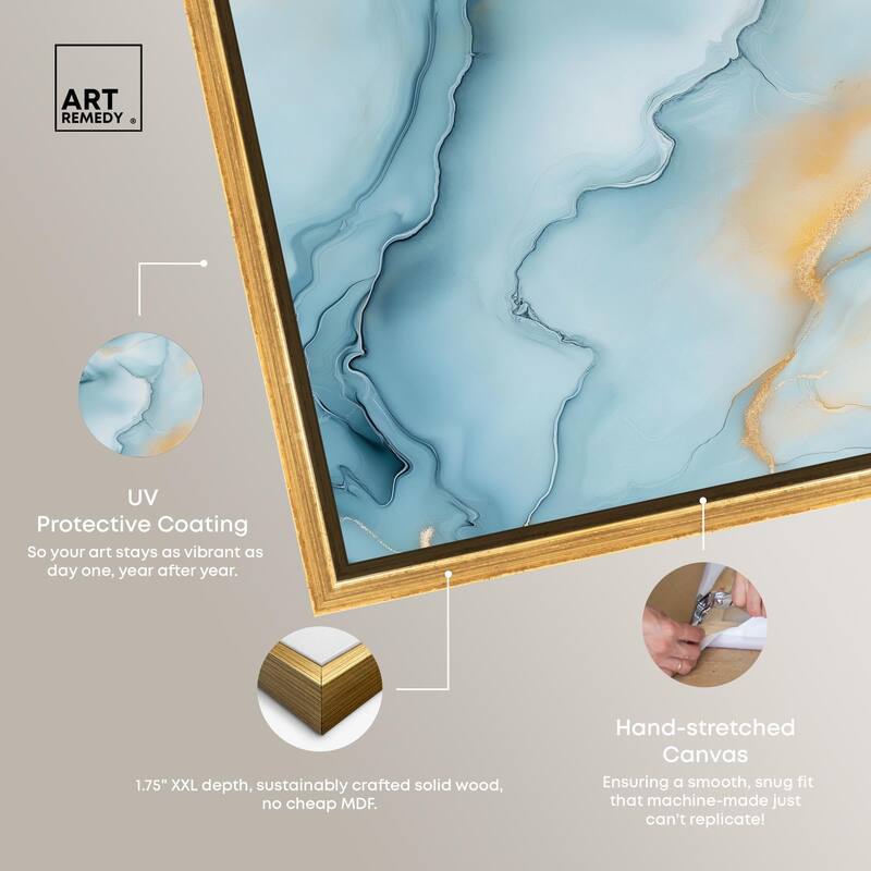 Precious Flow Canvas by Art Remedy