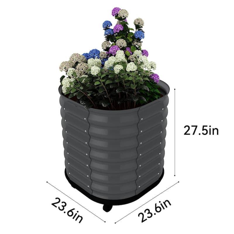 Roll & Grow Planter, with 360° Wheels