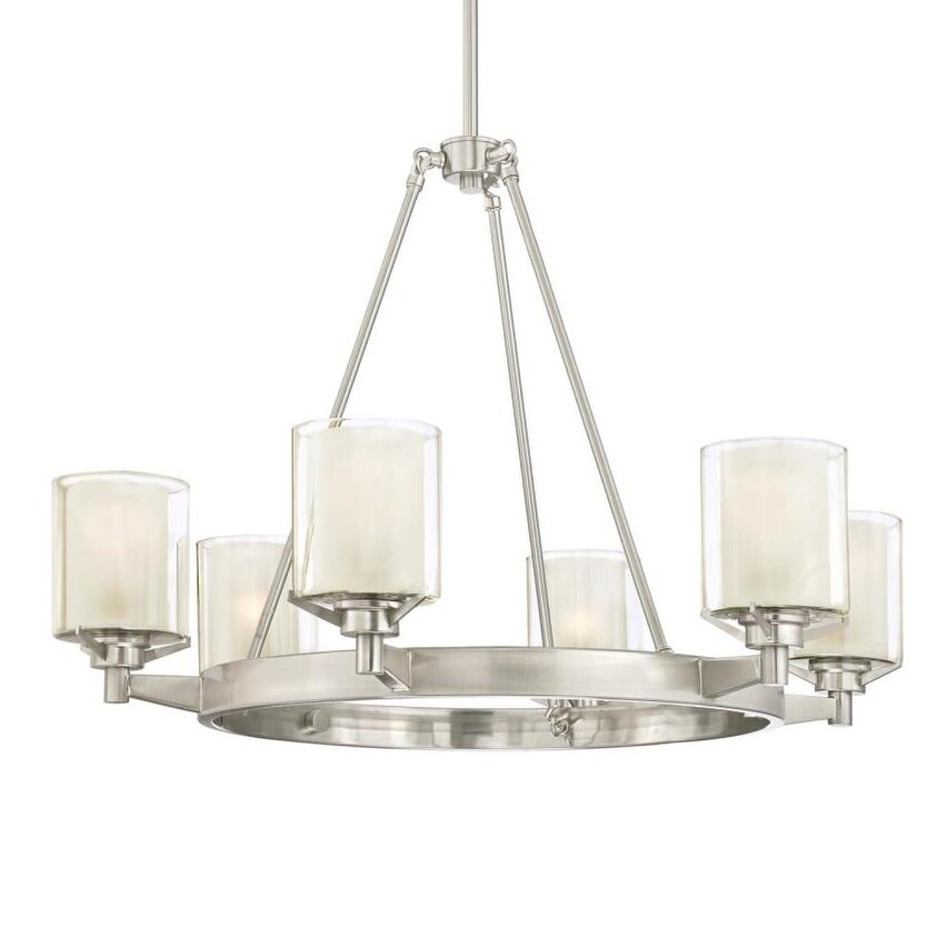 Westinghouse 6330700  Glenford 6 Light 28" Wide Ring Chandelier - Chandeliers For Bedrooms by Overstock.com