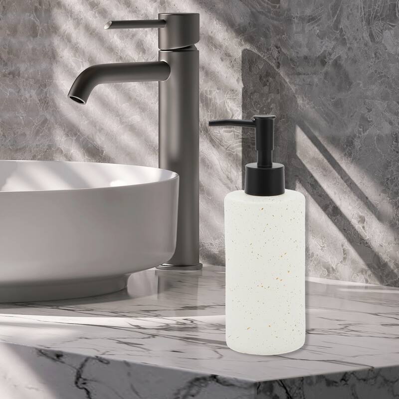 Cylindrical Classic Soap Pump Dispenser for Hotels 350ml 1 Pcs