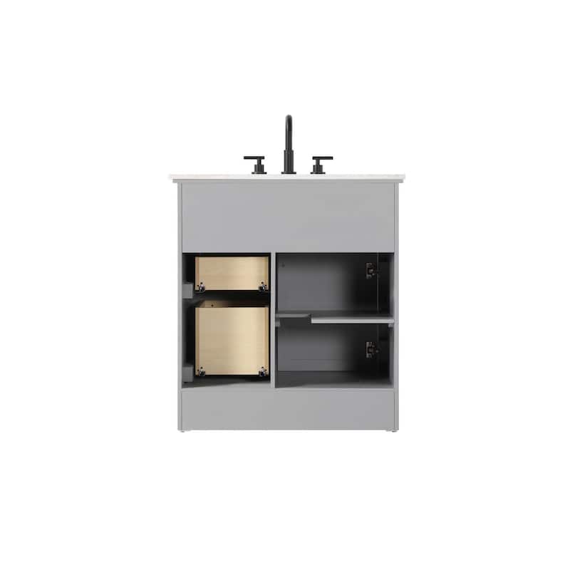 Nathaniel Single Bathroom Vanity (32-42 inch)
