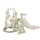 preview thumbnail 18 of 28, Indoor & Outdoor Toddler Freestanding Slide and Swing Set 3 in 1 with Basketball Hoops Combo
