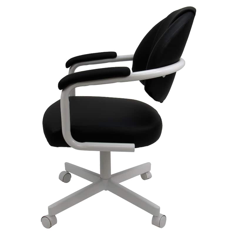 Swivel Tilt Kitchen Chair with Wheels M-70 Casters - N/A
