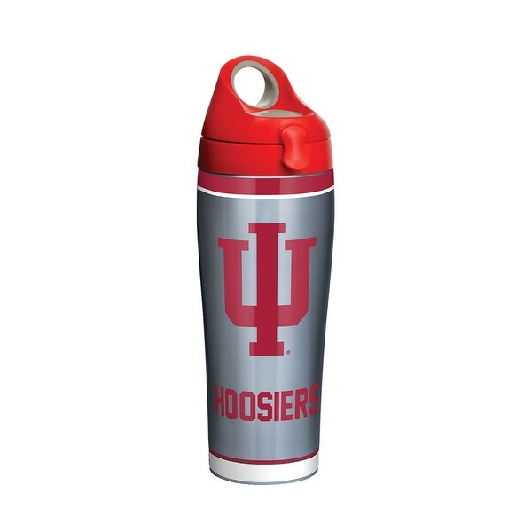 NCAA Indiana Hoosiers Stainless Steel Water Bottle