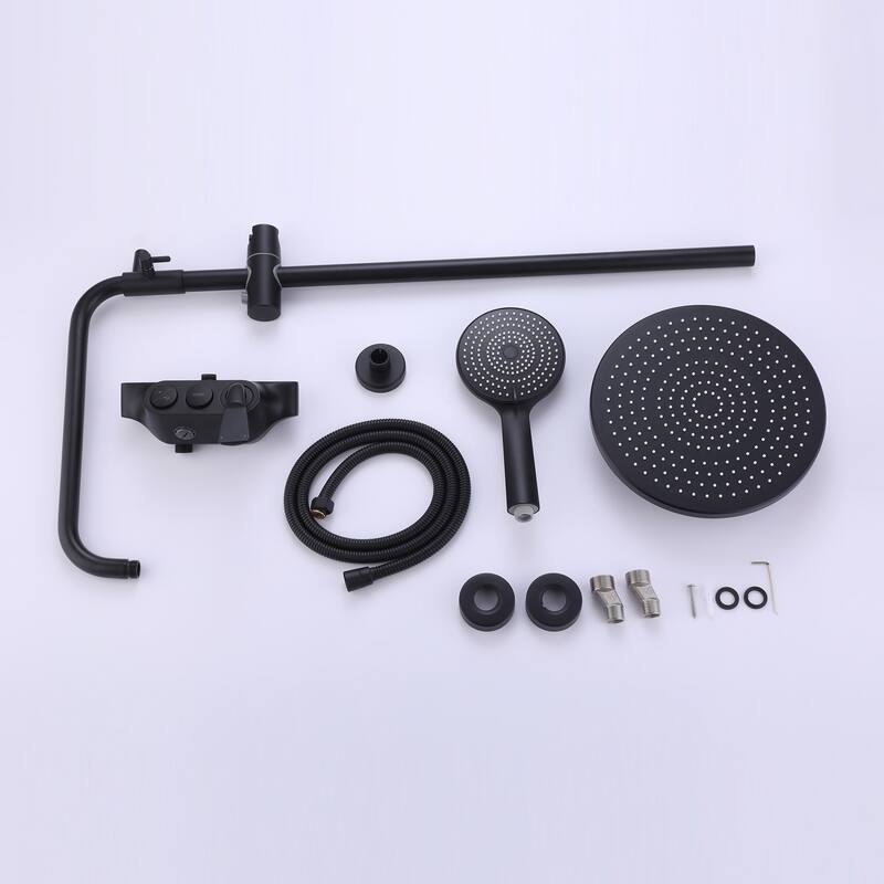 Exposed Bathroom Shower Combo