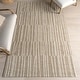 preview thumbnail 1 of 7, Nuloom Tavianna Contemporary Striped Area Rug 5' x 8'