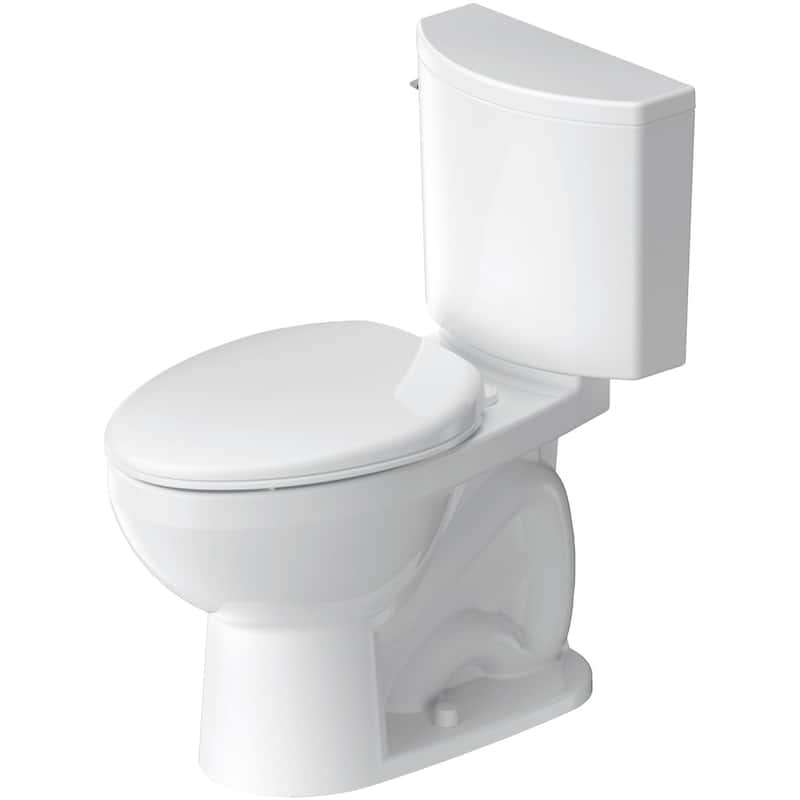 Duravit 203401 No. 1 PRO Elongated Chair Height Toilet Bowl Only - White